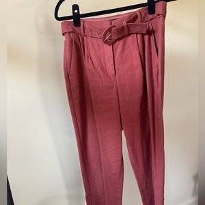 Express Lightweight Maroon Trousers